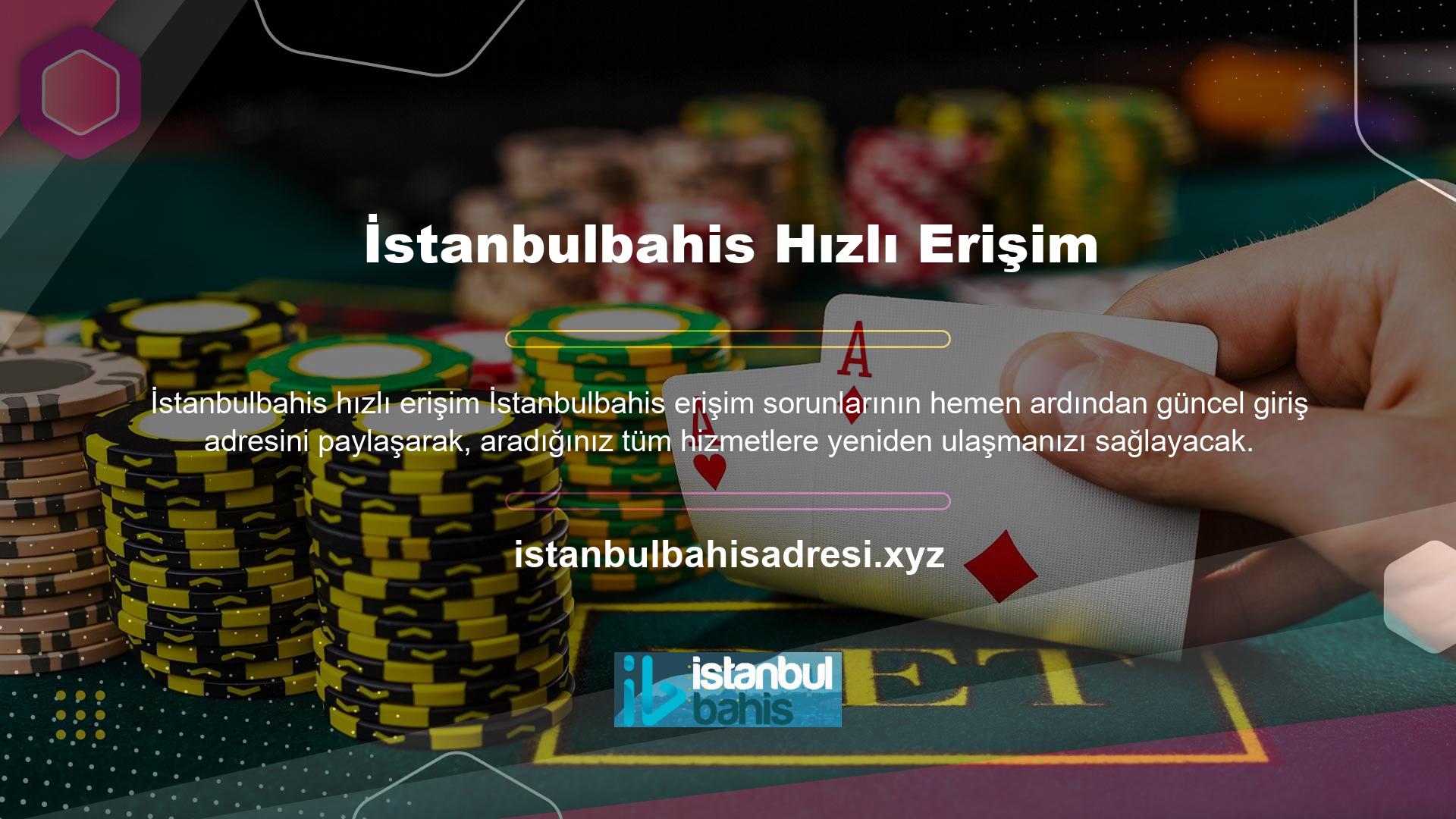 Üstelik, İstanbulbahis giriş sorunları çözüldüğünde, hesaplarınızda herhangi bir değişiklik olmayacak